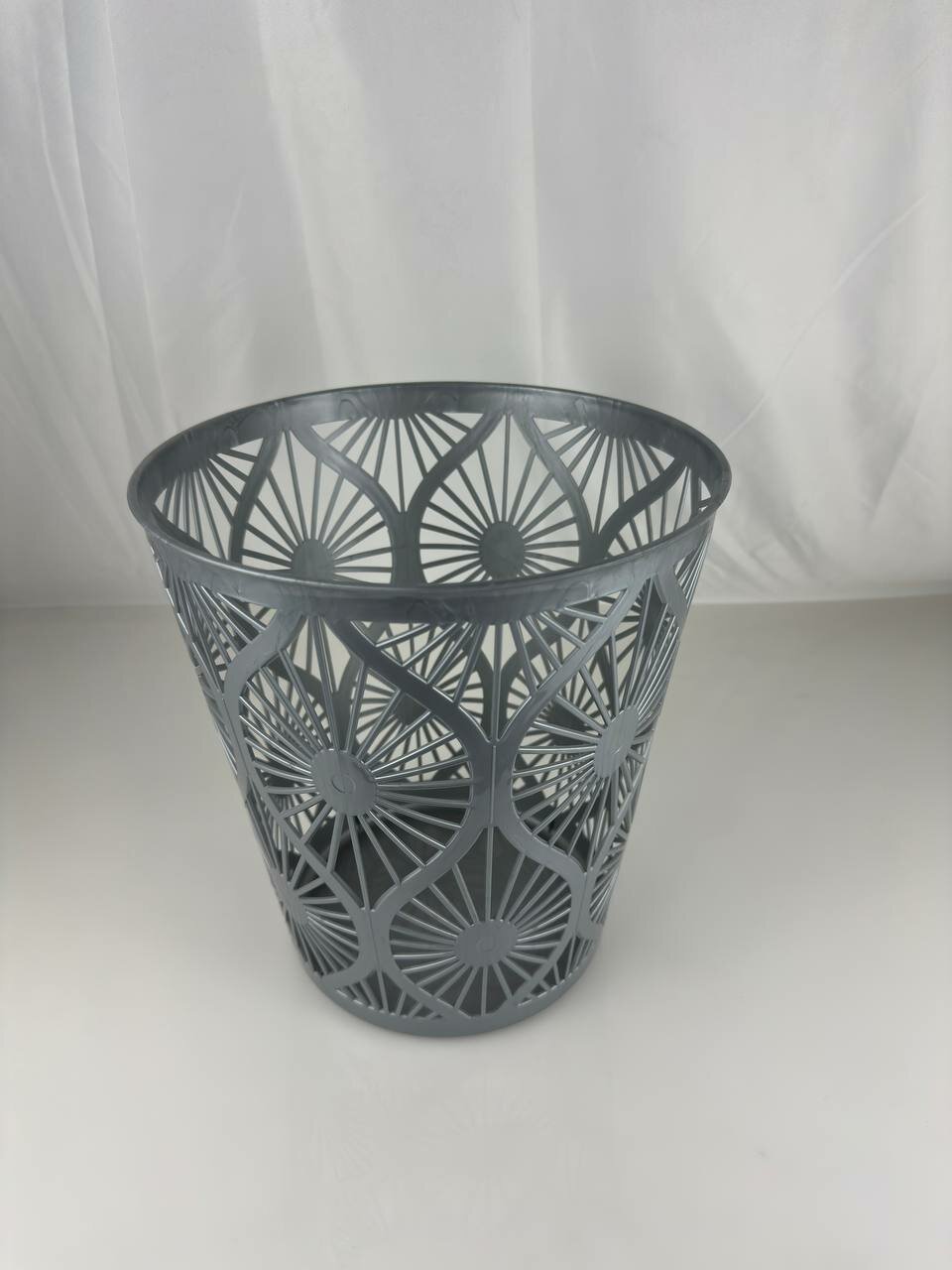 Пластиковая корзина для мусора Стильная пластиковая корзина для мусора