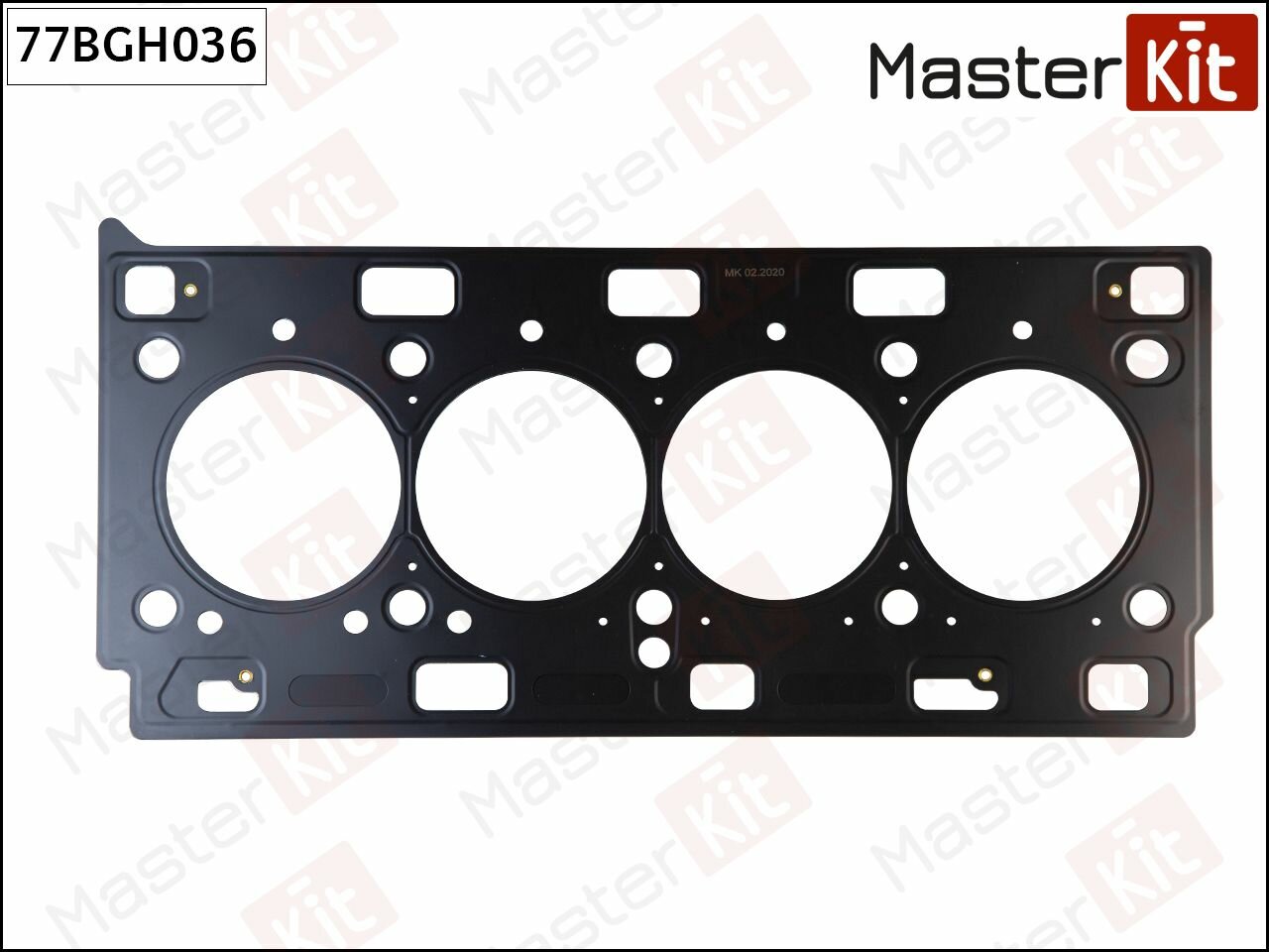 Прокладка ГБЦ RENAULT G9U 724 G9U 754 G9U 720 G9U 750 MasterKit 77BGH036
