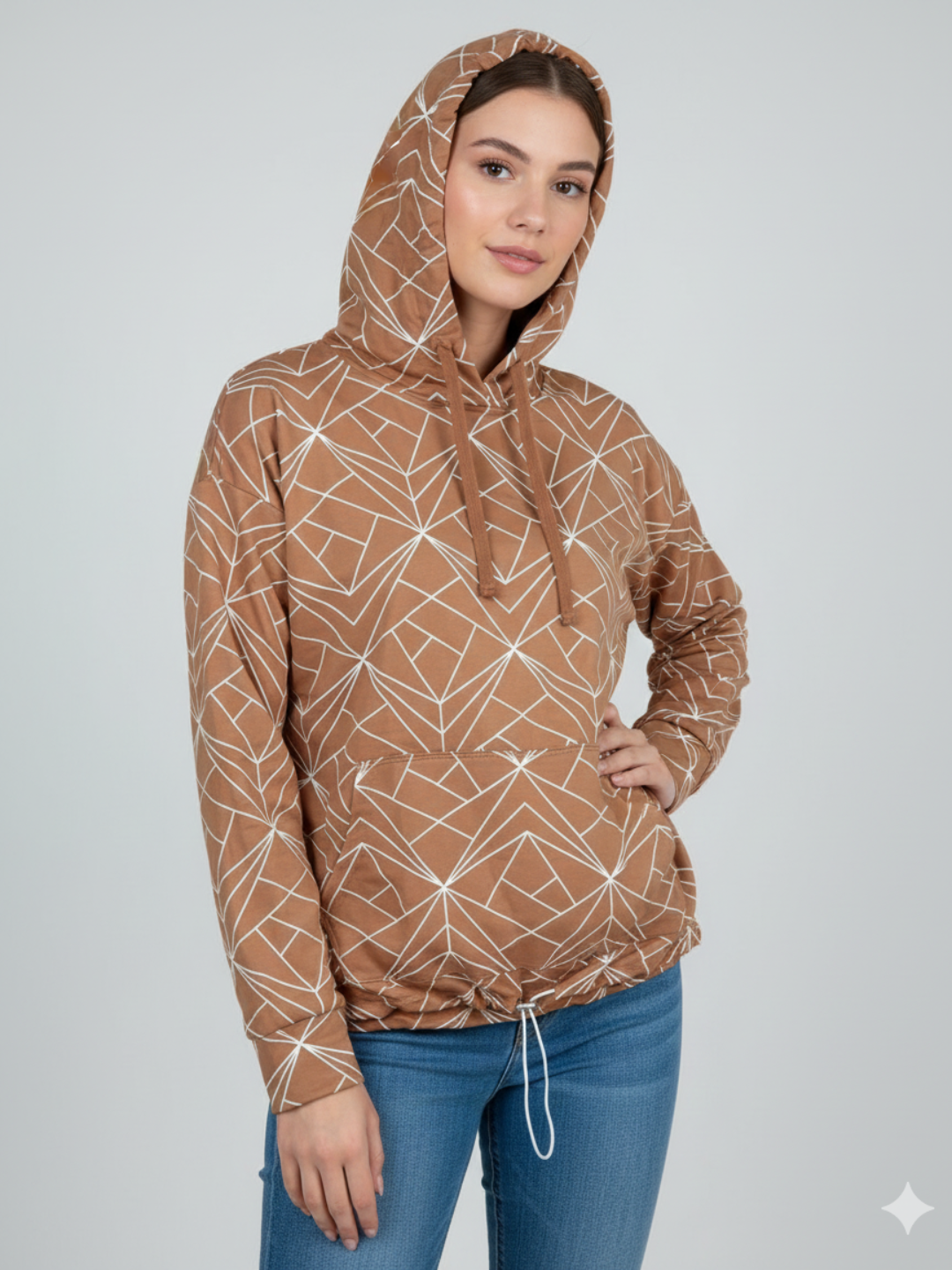 Худи neo, размер l, , бежевый — фото 1