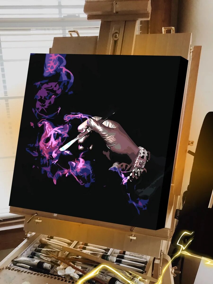 ATL картина по номерам на холсте — фото 1