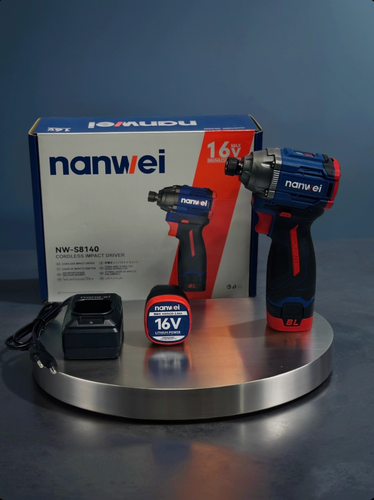 Изображение товара Бесщеточный ударный винтоверт Nanwei 140 Нм 2Ач NW-S8140, 2 АКБ, в коробке, с регулировкой скорости
