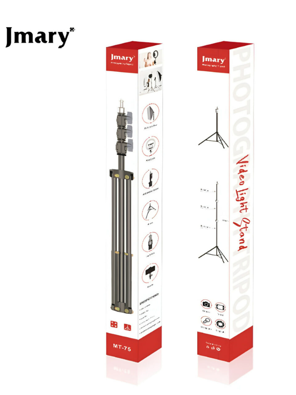 Штатив для телефона и камеры Jmary MT-75 Высота: 80-210 см Резьба: 1/4