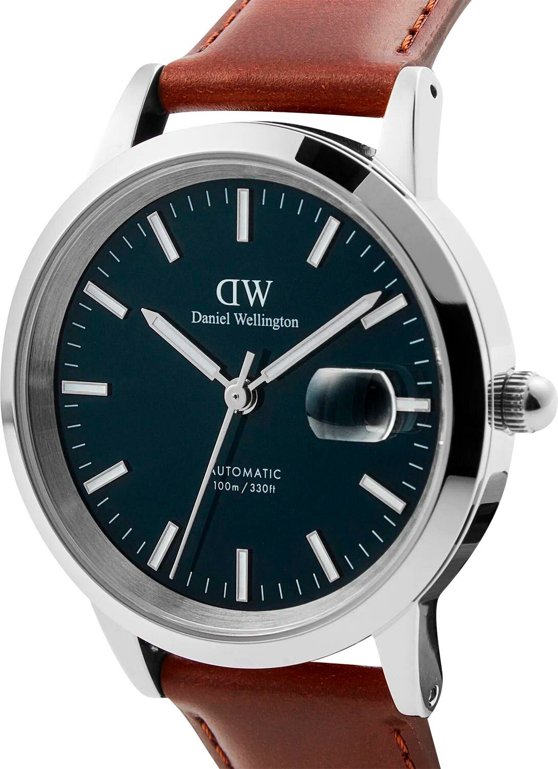 Наручные часы Daniel Wellington, коричневый, черный — фото 1