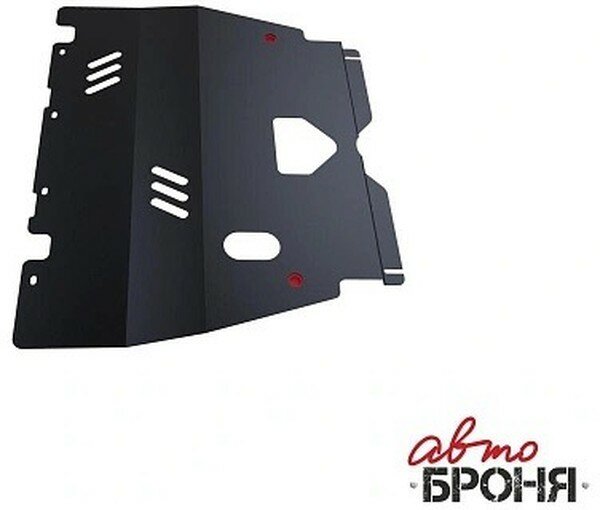 Защита картера и КПП автоброня 111.04301.1 Peugeot 206 1.4, 1.6 06-13