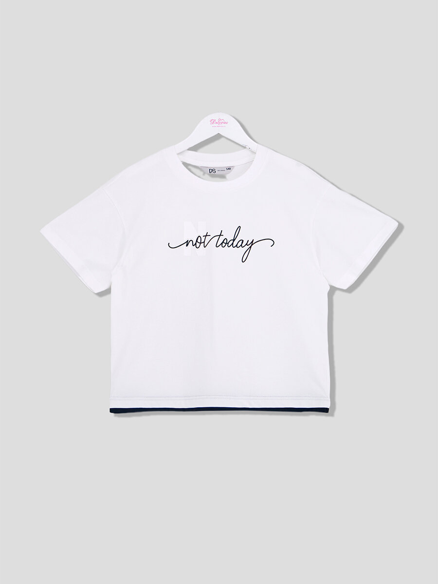 Футболка Deloras, Белый, 170 — фото 1