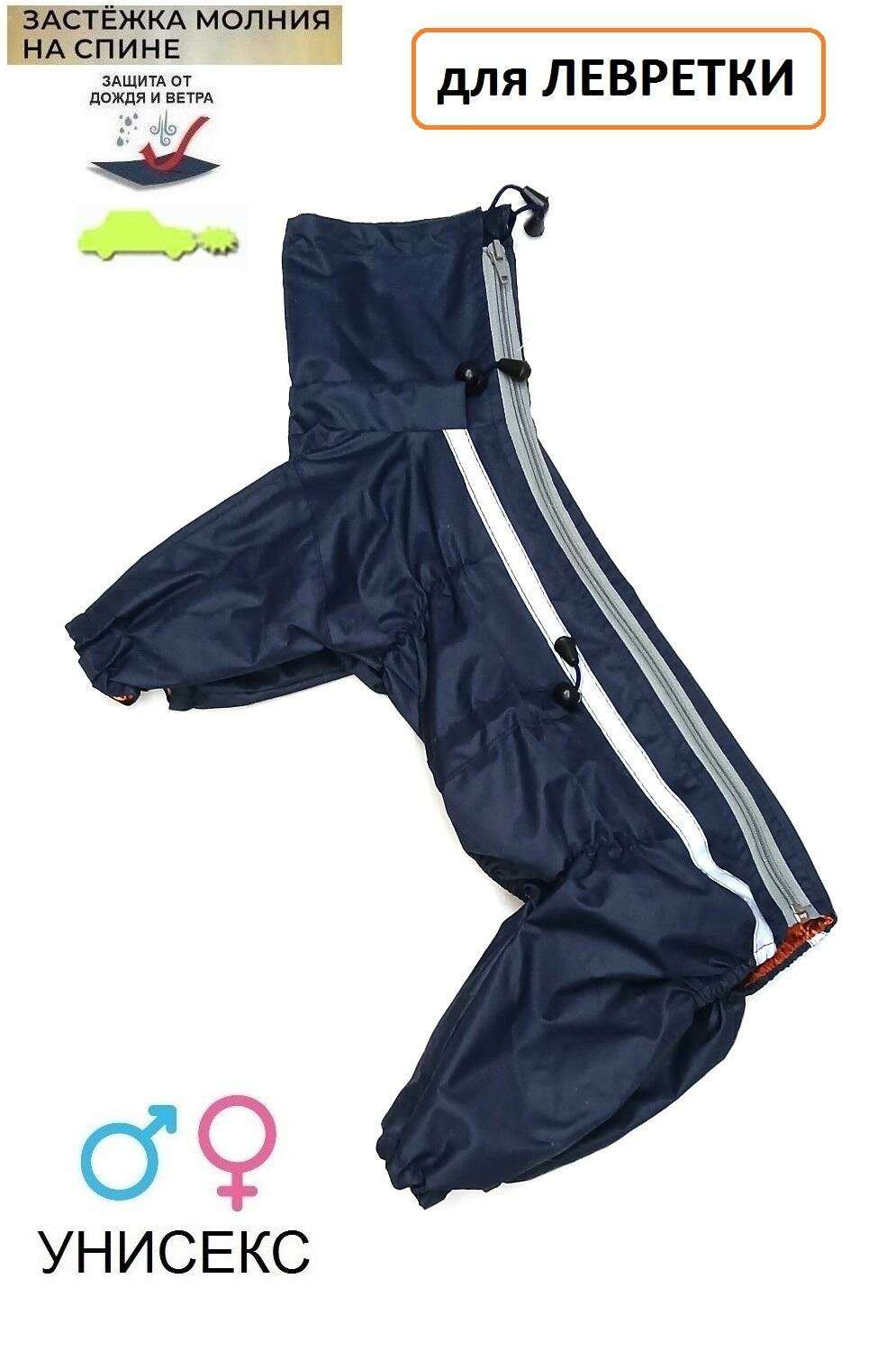 Одежда для Левретки №1. Комбинезон-Дождевик по спинке 35см (35см )
