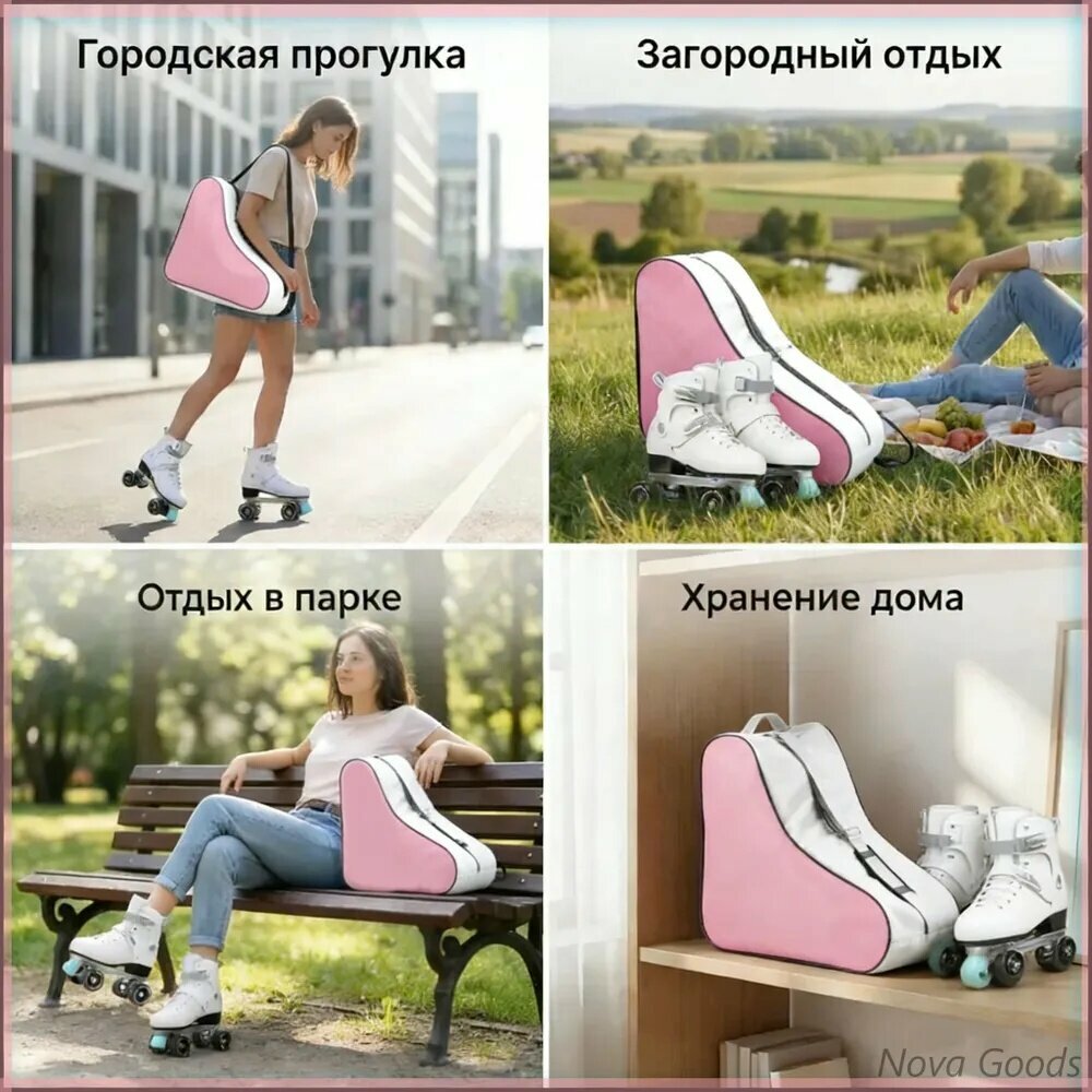 Сумка , фактура гладкая, розовый — фото 1