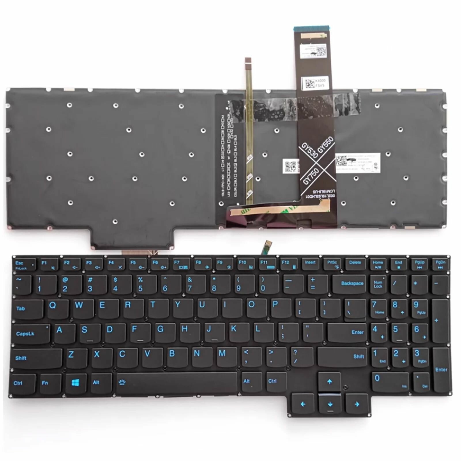 Клавиатура для ноутбука Lenovo Legion Y7000 Y7000P R7000 R7000P R9000 Y9000P 2020 2021 (США/Россия). клавиатура ноутбука