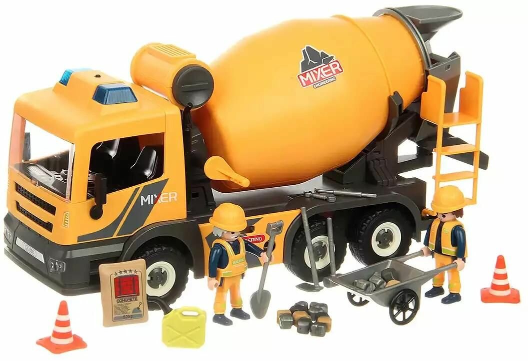 Бетономешалка игрушечная Power Planet аксессуары, световые, звуковые эффекты