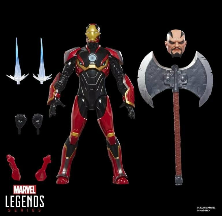 Marvel Legends Iron Man (Mark 72) (Executioner BAF) — фигурка 6" с эффектами и деталями BAF
