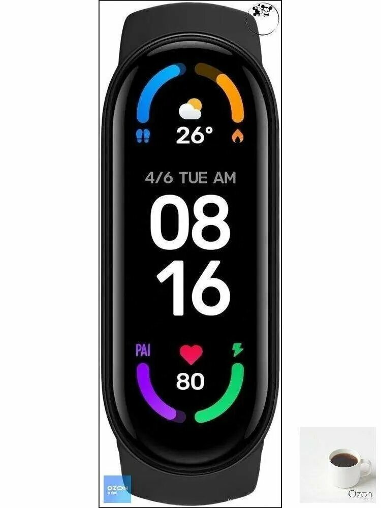 Фитнес-браслет mzm-20260304115109958, черный