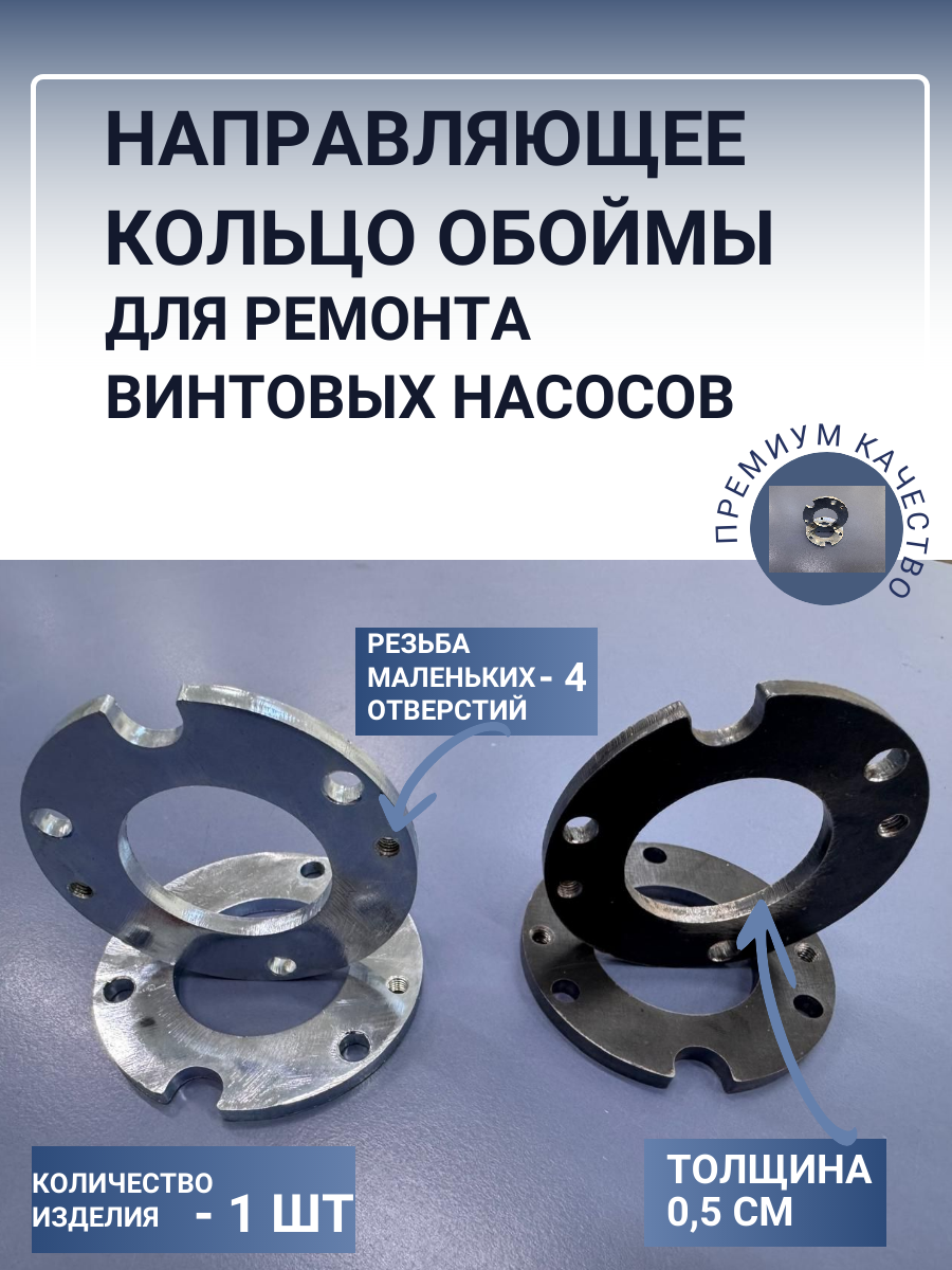 Ремкомплект для насоса, фланец, направляющее кольцо обоймы для винтового насоса