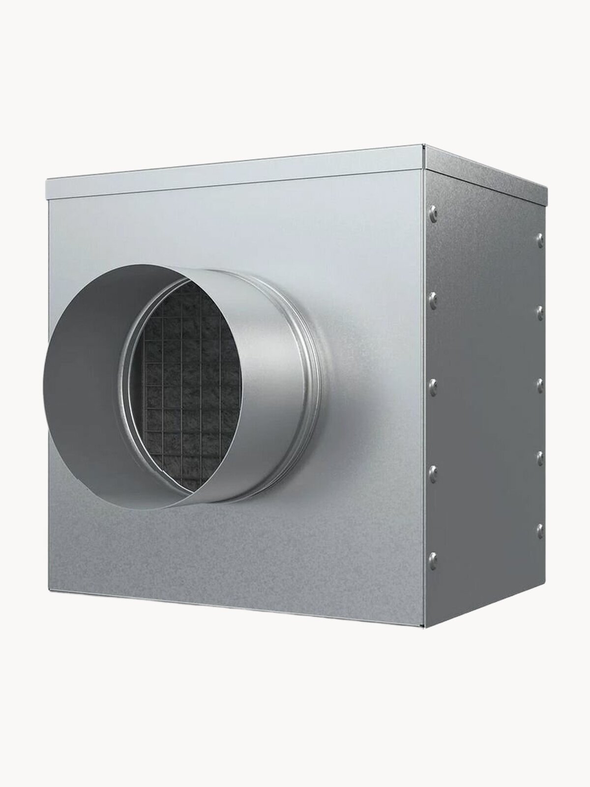 Фильтр бокс вентиляционный для круглых воздуховодов Era Pro 100FBG, 100 мм