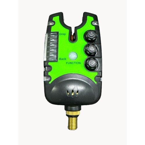 Сигнализатор поклёвки Kame JY-28G, зеленый (элемент питания в комплекте)