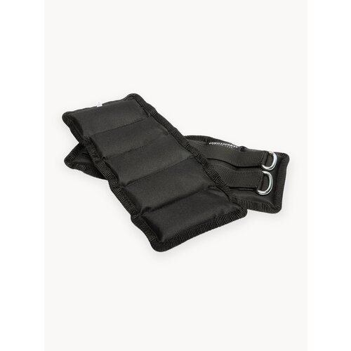 Утяжелители для рук и ног 5 кг, 2 шт, чёрные, набор утяжелителей для фитнеса, йоги, спорта ONHILLSPORT