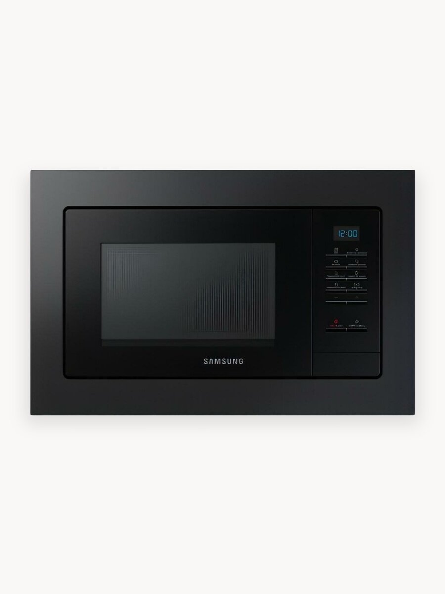 Встраиваемая микроволновая печь Samsung MS23A7013AB/BW черная