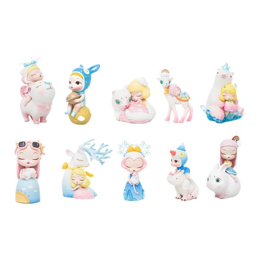 KEMELIFE White Night Fairy Tale Магическая Погода Лайт Коллекция Ночной свет Слепые коробки Целая коробка 9 шт