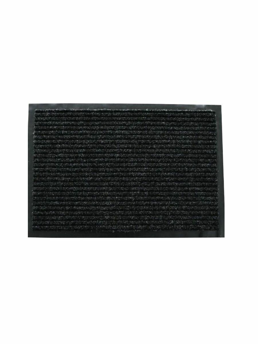 Придверный коврик РемоКолор 3+2, черный, 1.2 х 0.9 м - фотография № 5