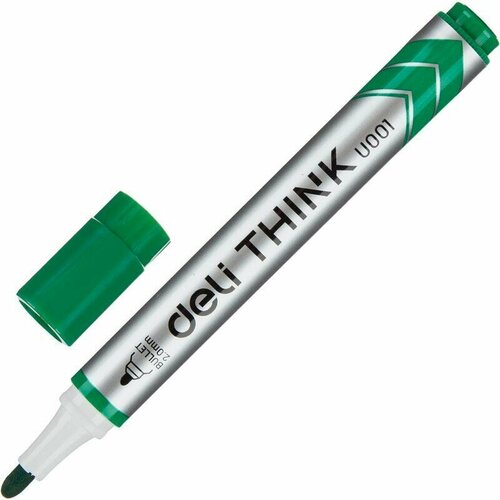 Набор маркеров для белых досок Deli Think (круглый наконечник, 1 2мм, 4 цвета) 4шт.