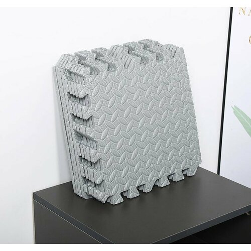 Коврик-пазл детский 9 шт размер 30301 см серый 965₽