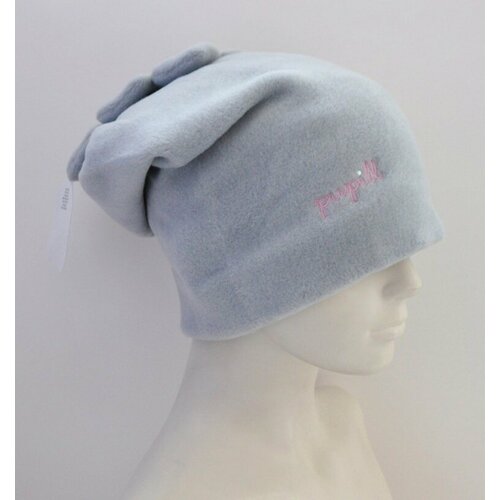 фото Шапка pupill, размер 48-50, серый
