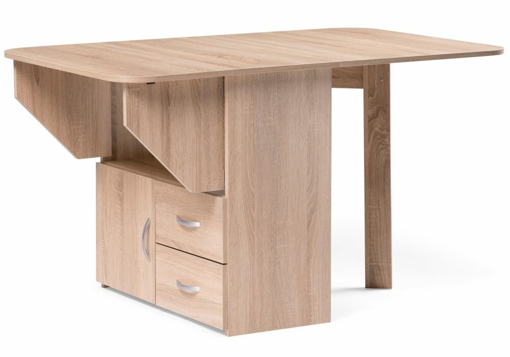 фото Стол деревянный дуб сонома