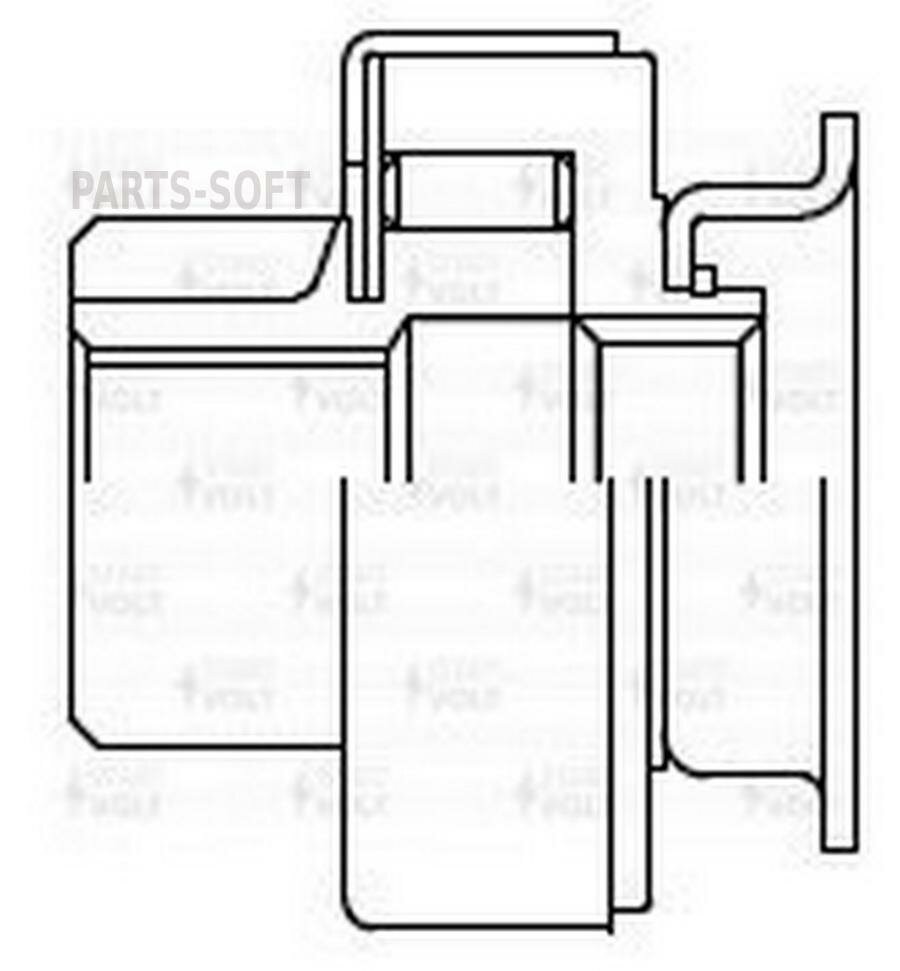 STARTVOLT VCS1107 Привод стартера (бендикс) для а/м Mitsubishi Lancer X (07-)/ASX (10-)