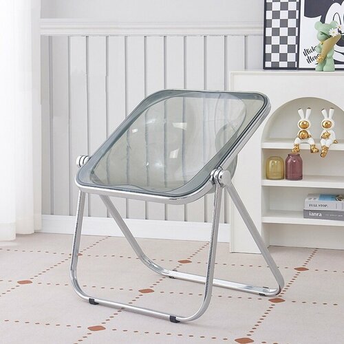 Кресло складное дизайнерское Plona прозрачное