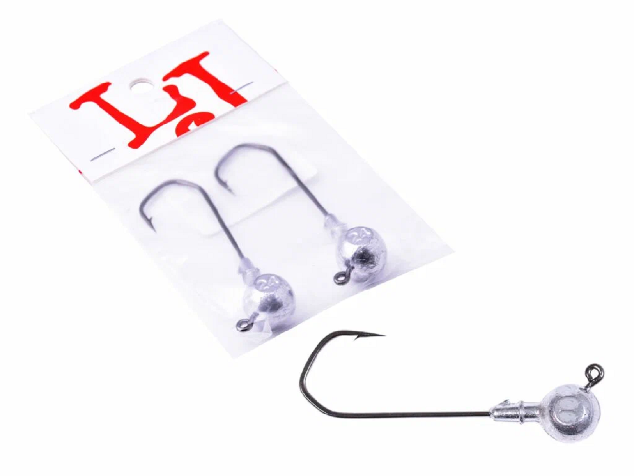 Джиг-головки LJ Pro Series BARBARIAN 120 град кр. 6/0 24 г 2 шт.