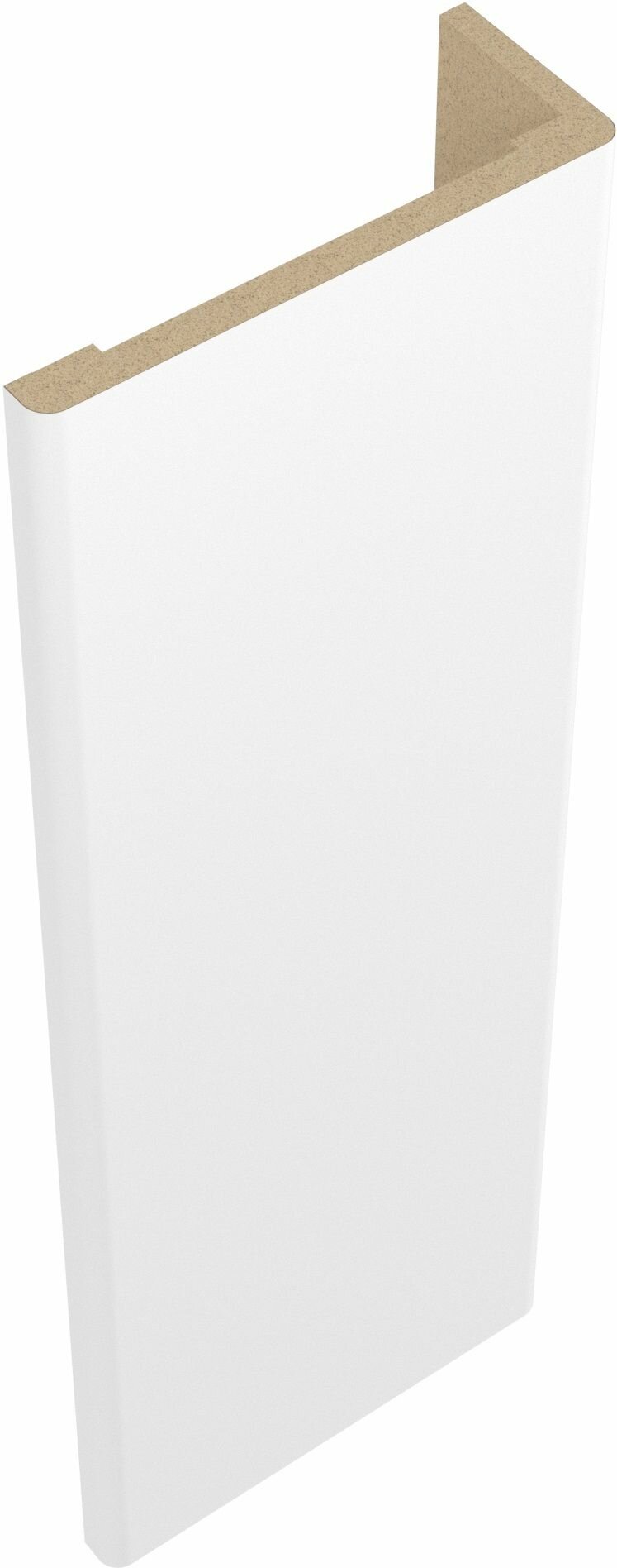 Наличник дверной телескоп ПП белый 2150x70 мм