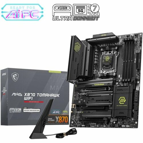 Материнская плата Msi MAG X870 TOMAHAWK WIFI AM5 ATX 46445₽