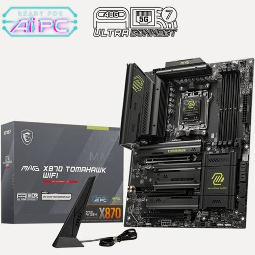 Изображение товара Материнская плата Msi MAG X870 TOMAHAWK WIFI (AM5, ATX)