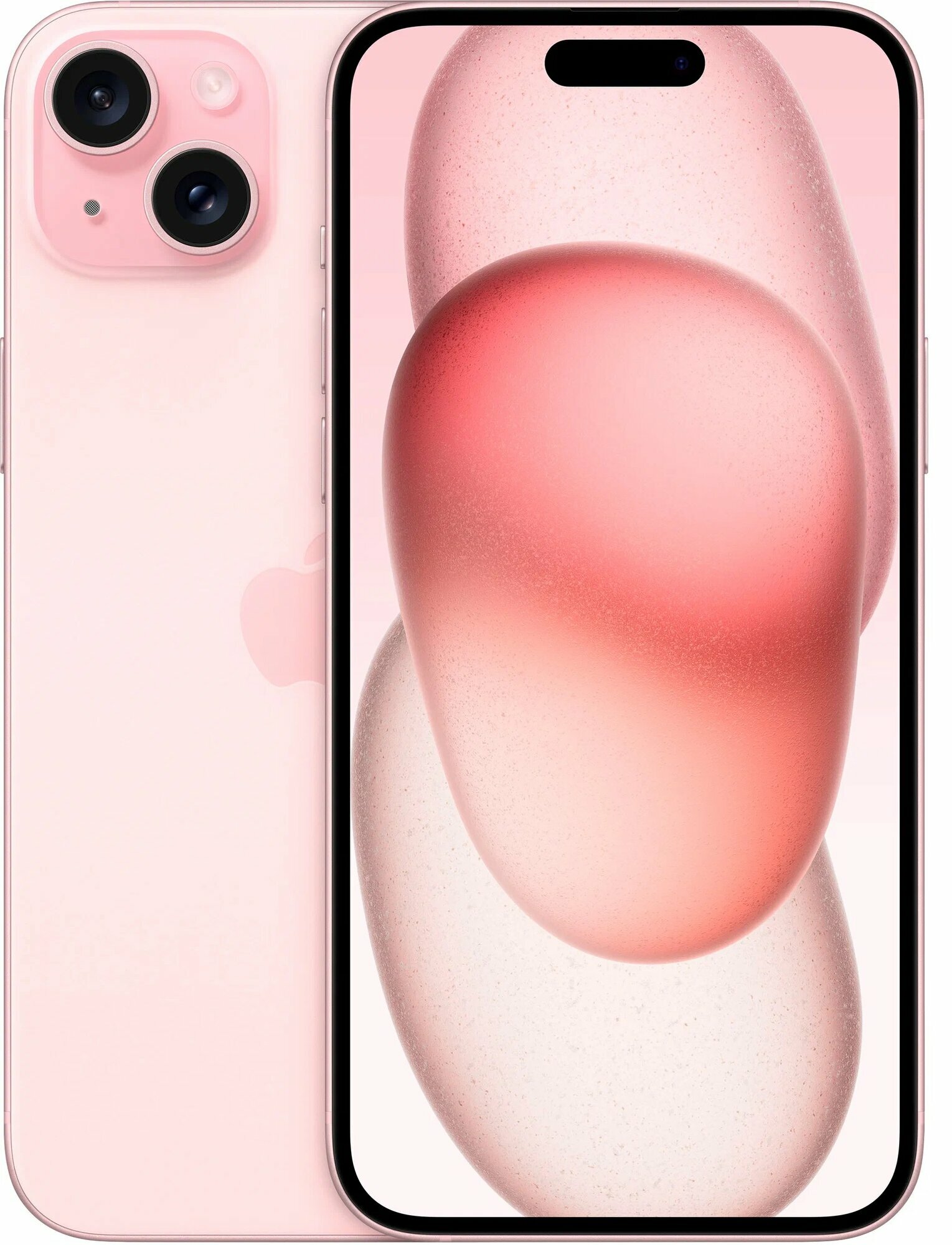 Смартфон Apple iPhone 15 Plus 128 ГБ, nano SIM+eSIM, розовый