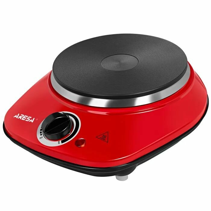Электрическая настольная плита ARESA AR-4701 красный