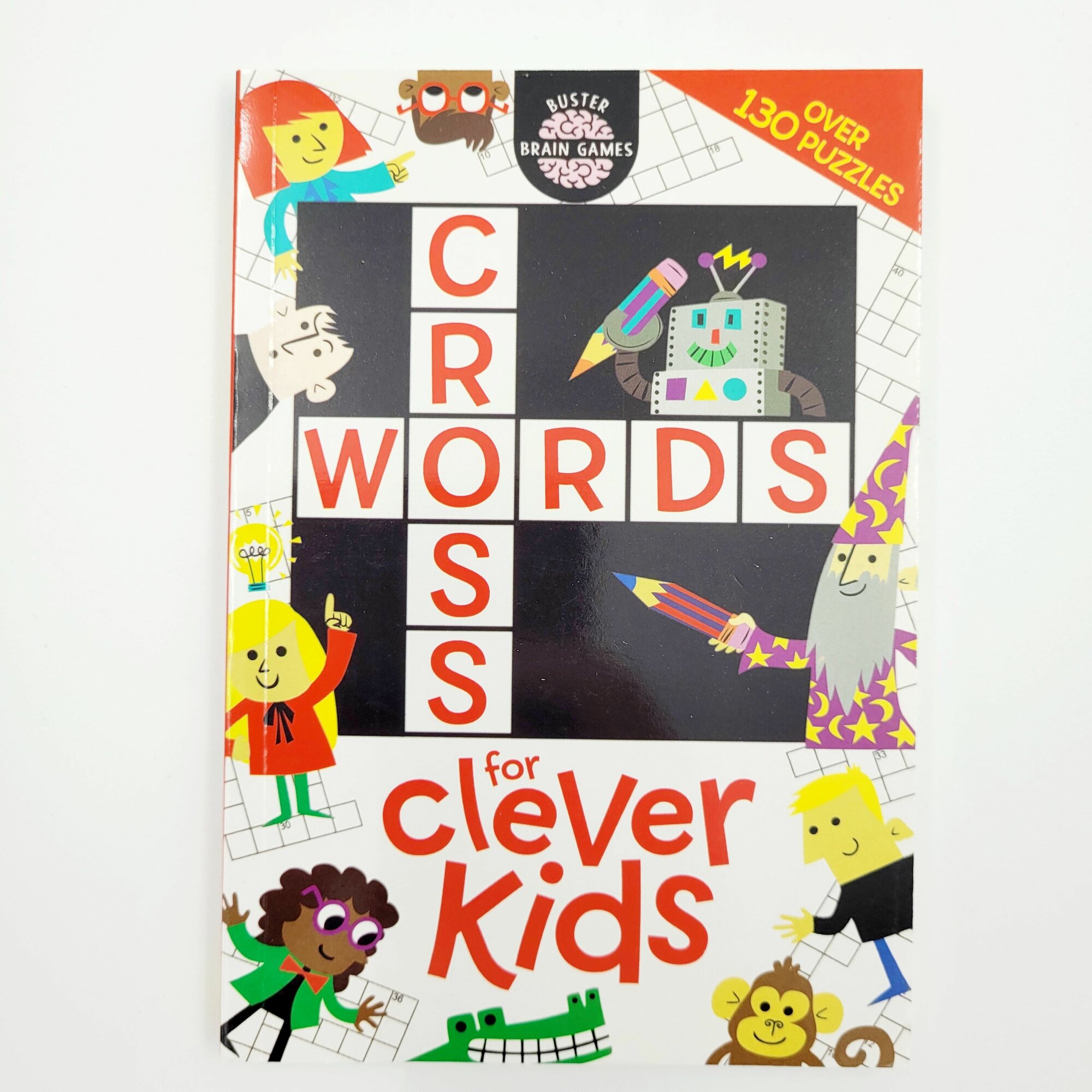 Crosswords for Clever Kids. Книга для умных детей на английском языке.