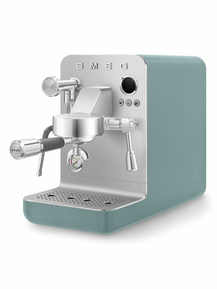 Кофемашина SMEG EMC02EGMEU изумрудно-зеленая официальная гарантия
