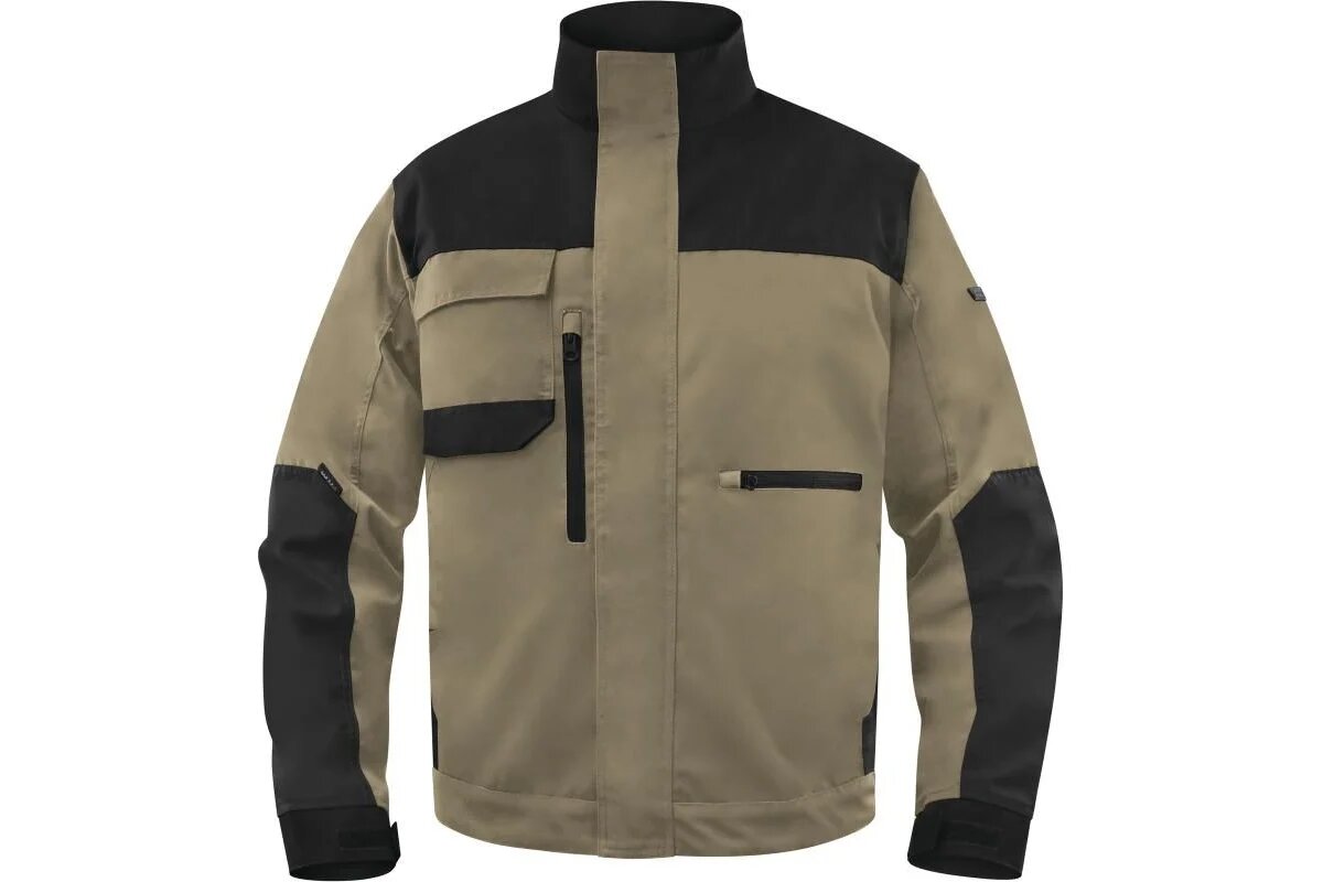Delta Plus Куртка рабочая MACH5 цв. бежевый/черный р. S M5VE3BNPT