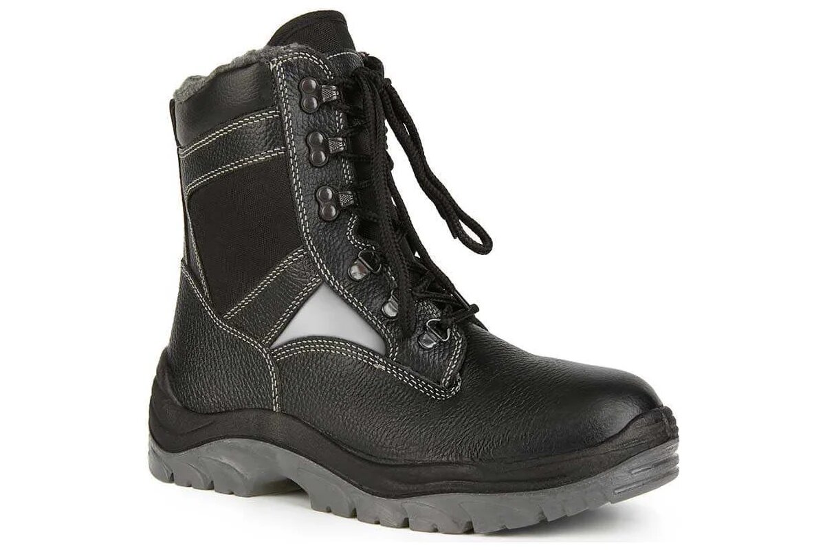 Ботинки кожаные утепленные высокие SCENDA URSUS строитель ПУ/ТПУ, металлический подносок, антипрокольная стелька, р.42 БОТ391ИМСТ.23