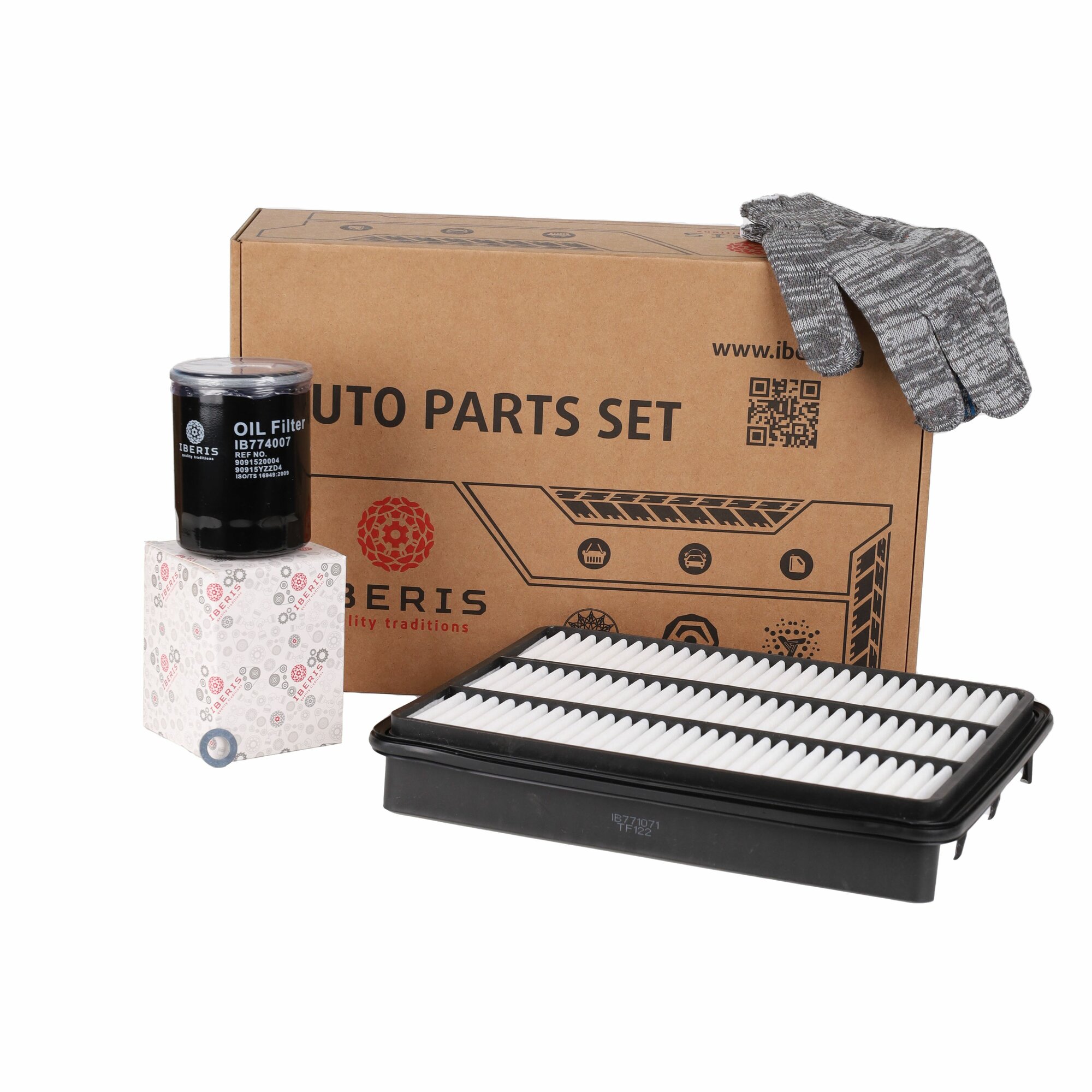 Комплект фильтров (фильтр салона угольный) для автомобилей IBERIS IB770069KIT