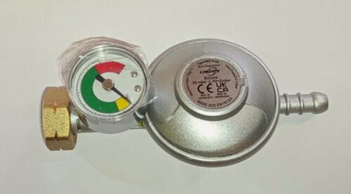 Изображение товара Редуктор пропановый с манометром для газового баллона