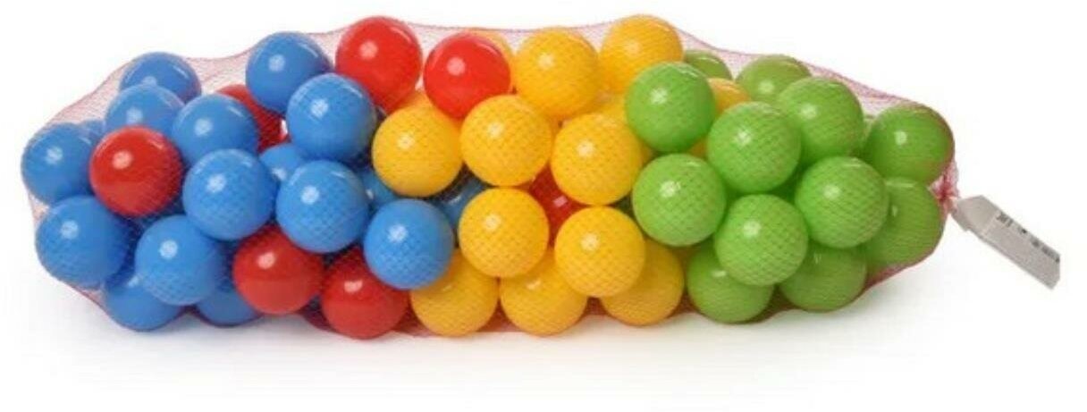 Игровой набор шарики - 100 шт - фотография № 2
