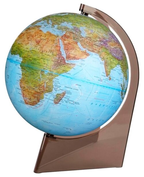 Глобус физико-политический Глобусный мир Двойная карта 210 мм (10289)