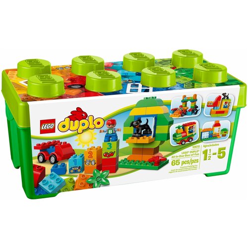 Конструктор LEGO DUPLO 10572 Механик, 65 дет. конструктор lego duplo classic 10913 коробка с кубиками 65 дет