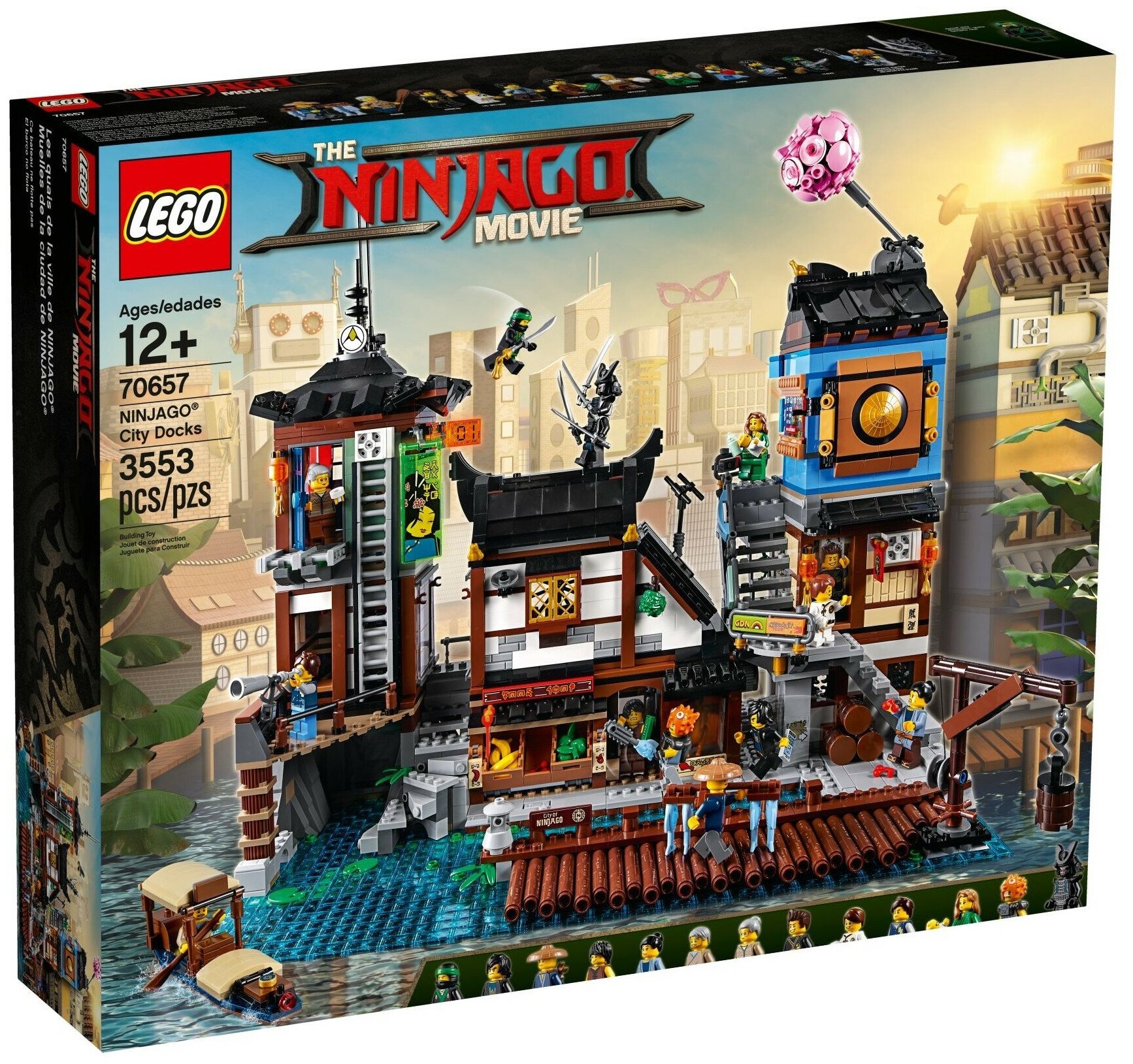 Lego Конструктор LEGO The Ninjago Movie 70657 Порт Ниндзяго Сити