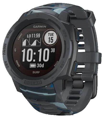 Спортивные наручные часы Garmin Instinct Solar Surf Pipeline 010-02293-07