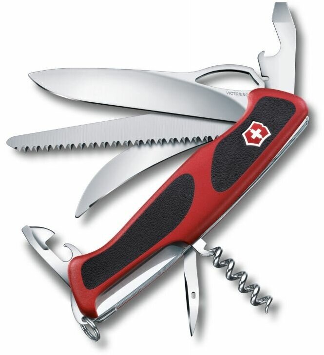 Мультитул Victorinox RangerGrip 57 Hunter красный (0.9583. MC)