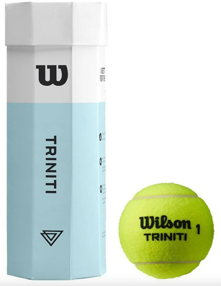 Мяч теннисный WILSON Triniti, уп.3 шт, арт. WRT125200