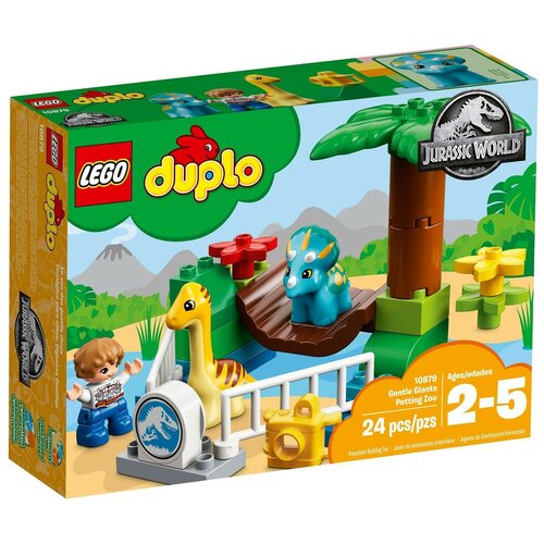 Конструктор LEGO DUPLO 10879 Парк динозавров, 24 дет.