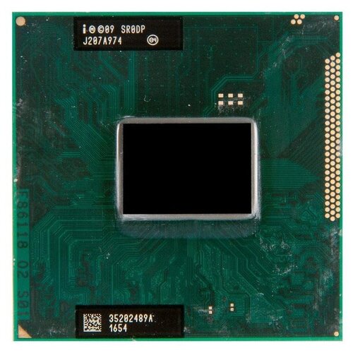 Процессор для ноутбука Intel Core i3-2370M SR0DP с разбора процессор для ноутбука intel pentium b820 sr0hq с разбора