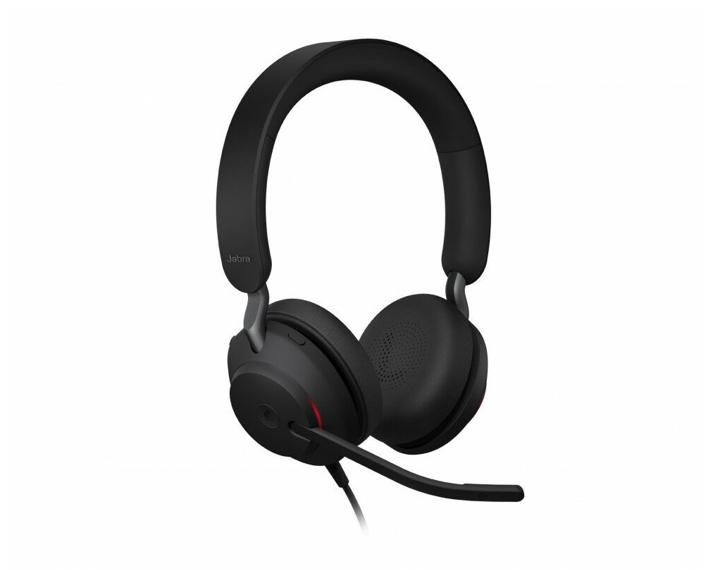 Компьютерная гарнитура Jabra Evolve2 40 USB-C UC Stereo, черный